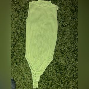 Sleeveless Bodysuit Green